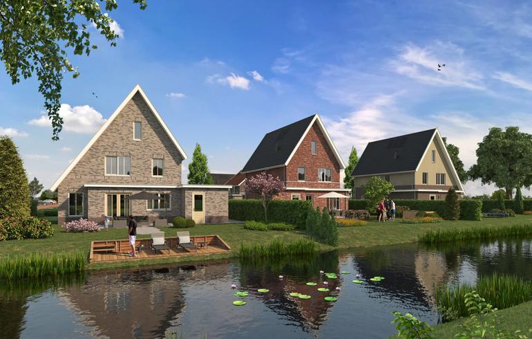Artist impressie waterzijde